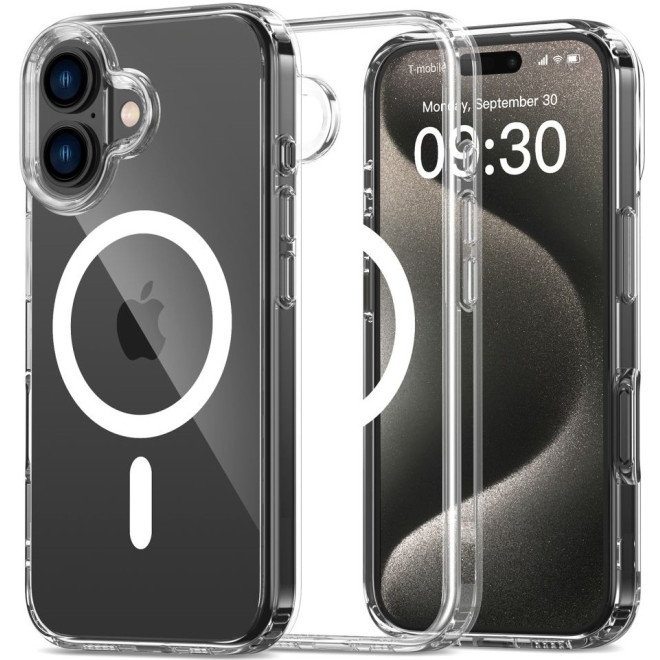 Θήκη iPhone 16 Plus Bodycell Clear Case Διάφανη με MagSafe Clear