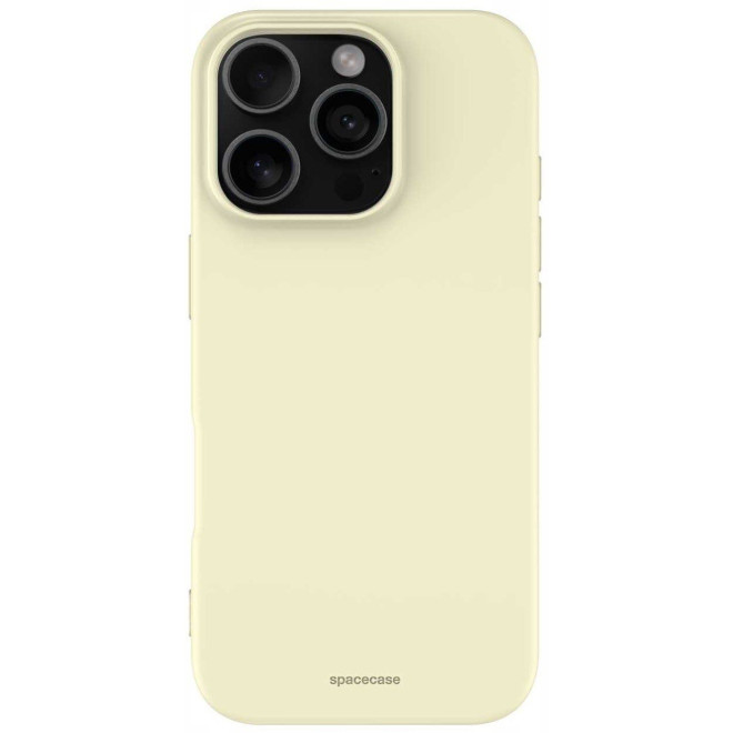 Θήκη iPhone 16 Pro Spacecase Silicone Case Σιλικόνης Bone