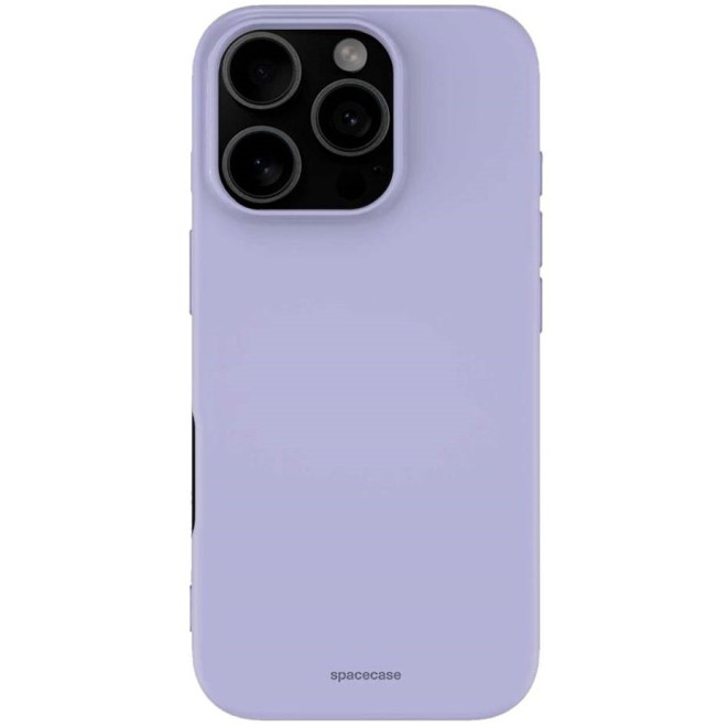 Θήκη iPhone 16 Pro Spacecase Silicone Case Σιλικόνης Light Purple