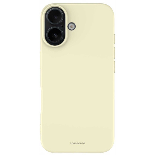 Θήκη iPhone 16 Spacecase Silicone Case Σιλικόνης Bone