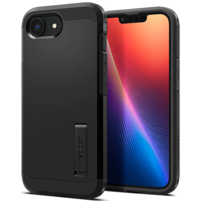 Θήκη iPhone 16e Spigen Tough Armor AI MagFit Ανθεκτική με MagSafe Black