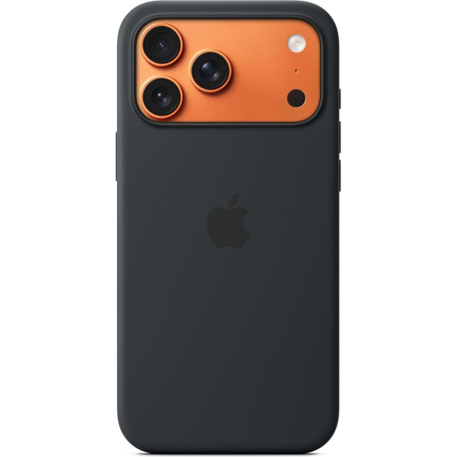 Θήκη iPhone 17 Pro Max Official Apple Silicone Case Σιλικόνης με MagSafe Black