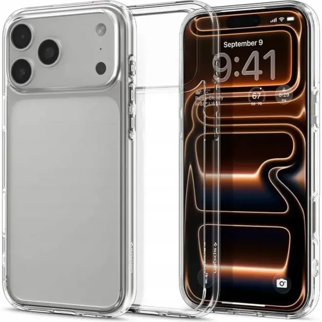 Θήκη iPhone 17 Pro Max Spigen Ultra Hybrid Ανθεκτική Διάφανη Σκληρή Crystal Clear