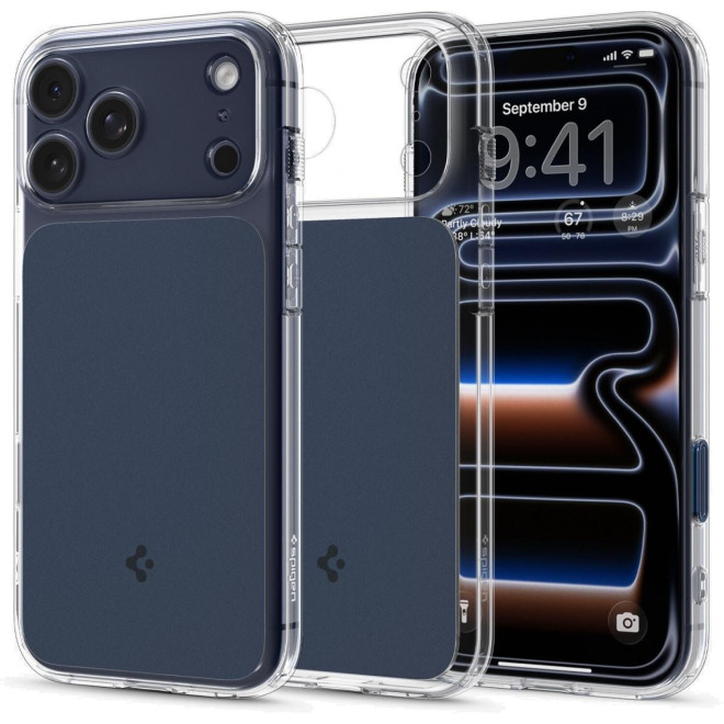 Θήκη iPhone 17 Pro Max Spigen Ultra Hybrid T MagFit Ανθεκτική με Κάλυμμα για Camera Control & MagSafe Matte Blue 