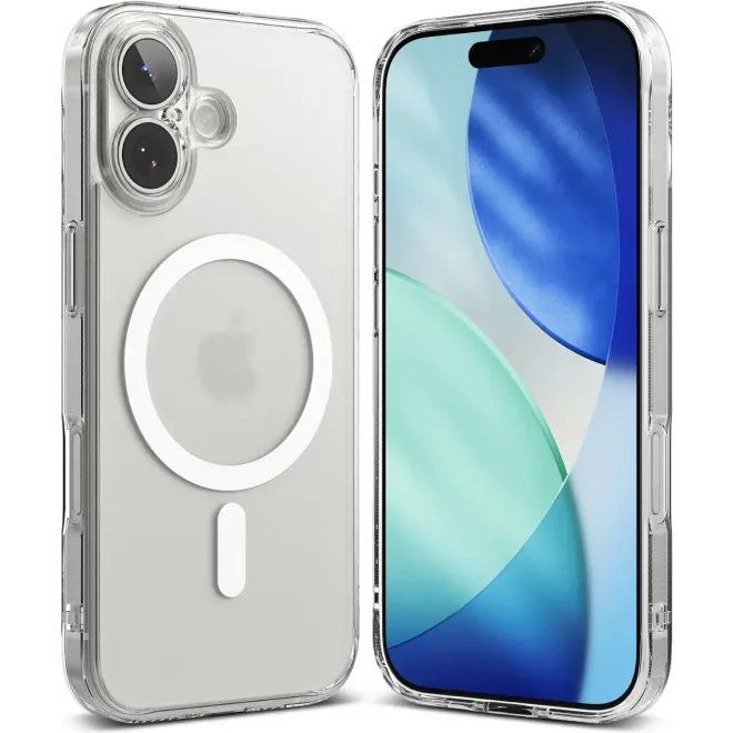 Θήκη iPhone 17 Ringke Fusion Magnetic Ανθεκτική με MagSafe Matte Clear