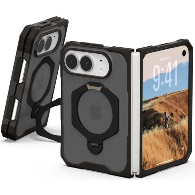 Θήκη iPhone Duo UAG Mouve XTE Ημιδιάφανη Ανθεκτική με MagSafe & KickStand Ash