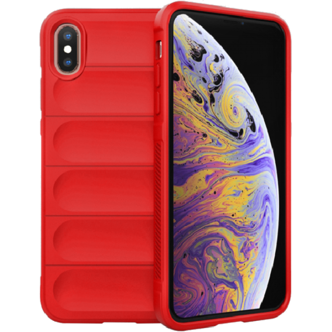 Θήκη iPhone XS Max Techsuit Magic Shield Σιλικόνης Red