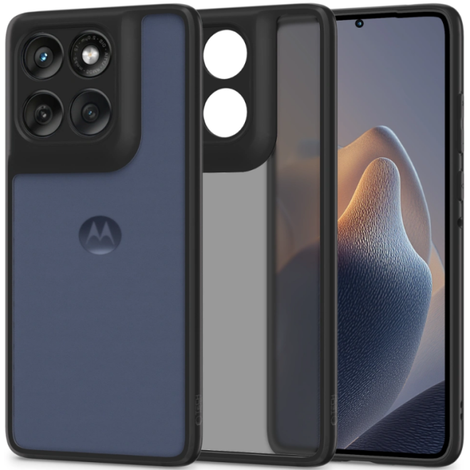 Θήκη Motorola Edge 60 / Edge 60 Fusion Tech-Protect MagMat Σκληρή Ημιδιάφανη Matte Black