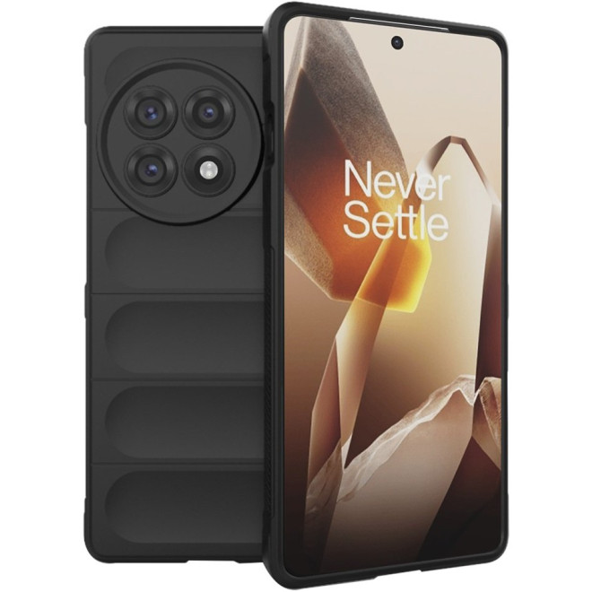 Θήκη OnePlus 13R Techsuit Magic Shield Σιλικόνης Black 