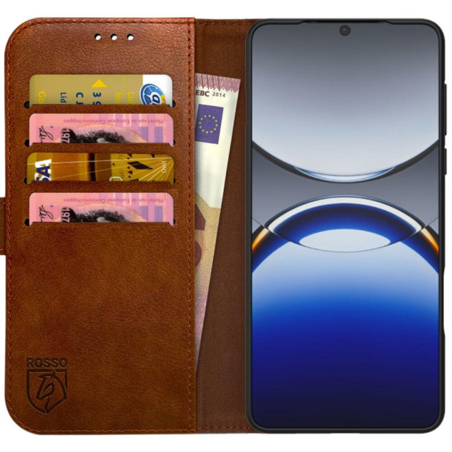 Θήκη Oppo Find X8 Pro Rosso Element PU Πορτοφόλι Brown