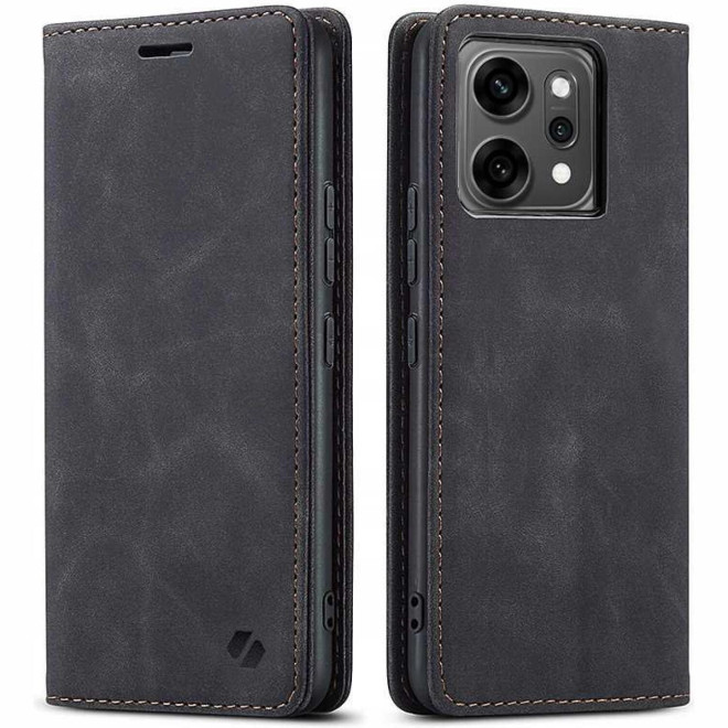 Θήκη Oppo Reno14 Pro Spacecase Wallet Πορτοφόλι Black