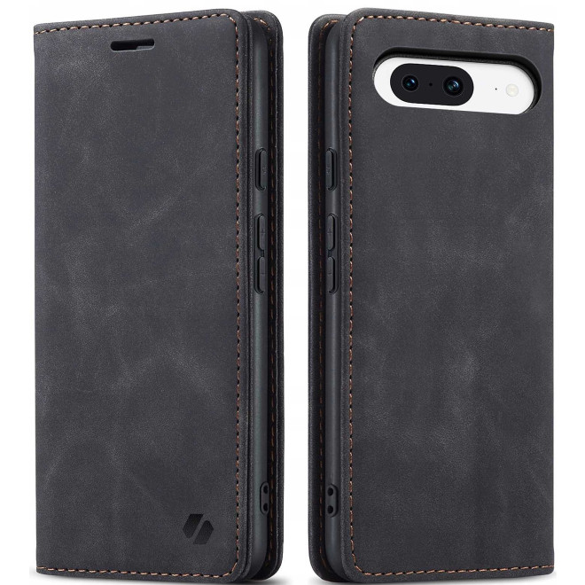 Θήκη Πορτοφόλι - Google Pixel 8a - Spacecase Wallet - Black