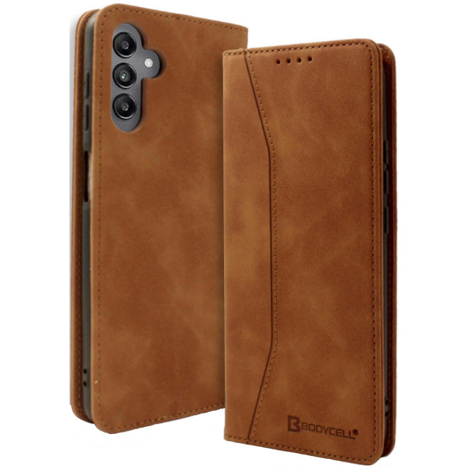 Θήκη Πορτοφόλι - Samsung Galaxy A15 - Bodycell Book Case - Brown