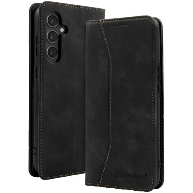 Θήκη Πορτοφόλι - Samsung Galaxy A35 - Bodycell Book Case - Black