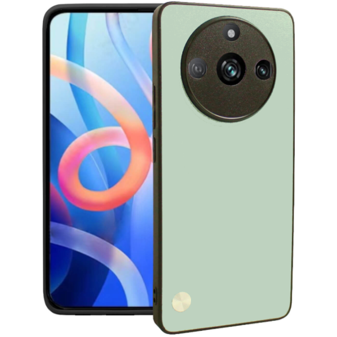 Θήκη Realme 11 Pro / 11 Pro Plus Bodycell Vegan Cover Σκληρή Light Green