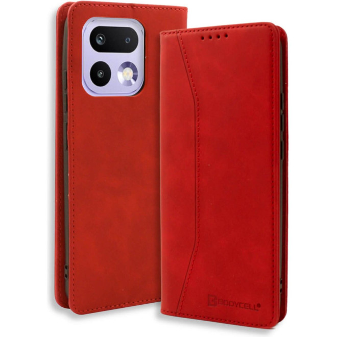 Θήκη Realme 16 Pro Bodycell Book Case Πορτοφόλι Red