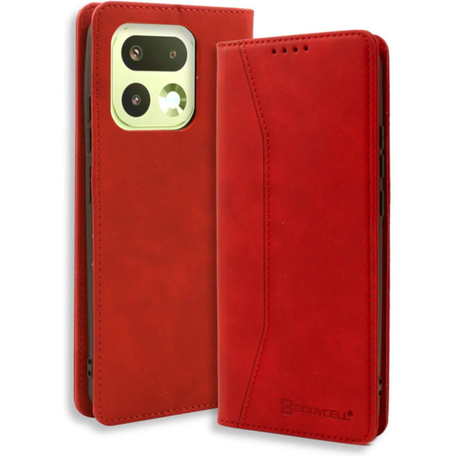 Θήκη Realme 16 Pro Plus Bodycell Book Case Πορτοφόλι Red