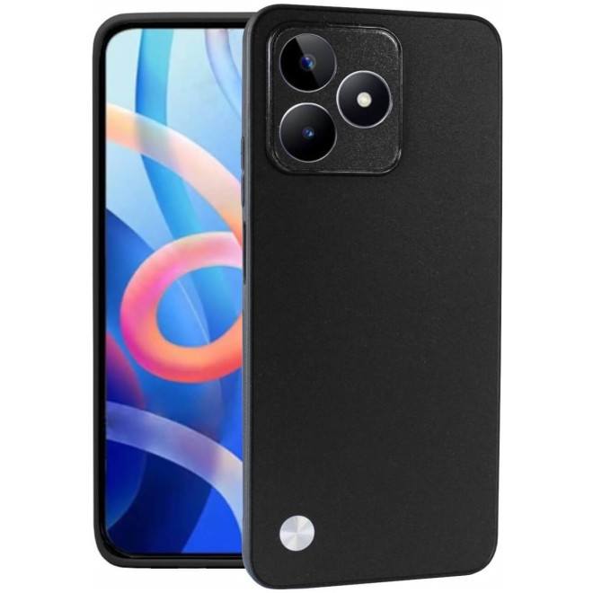 Θήκη Realme C53 / Narzo N53 Bodycell Vegan Cover Σκληρή Black 