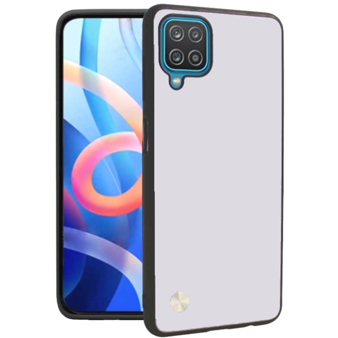 Θήκη Samsung Galaxy A12 Bodycell Vegan Cover Σκληρή Light Blue
