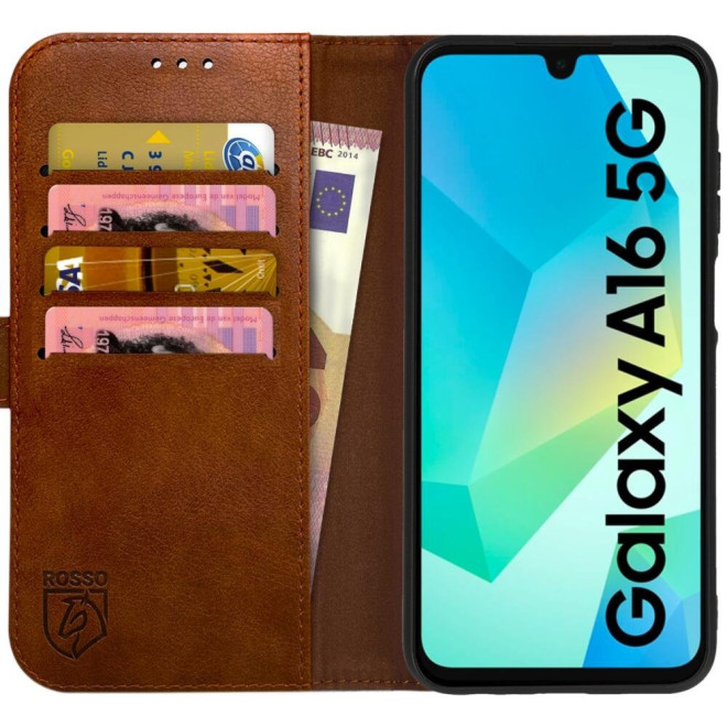 Θήκη Samsung Galaxy A16 Rosso Element PU Πορτοφόλι Brown