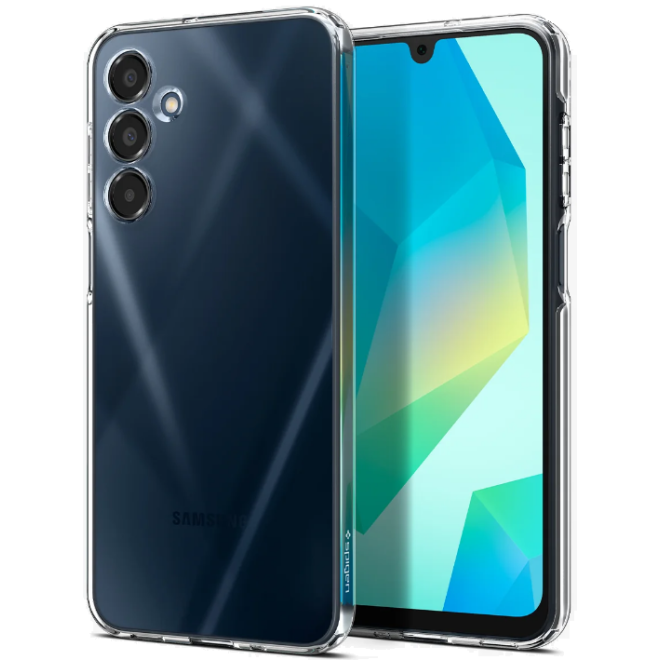 Θήκη Samsung Galaxy A16 Spigen Crystal Flex Ανθεκτική Σιλικόνης Crystal Clear