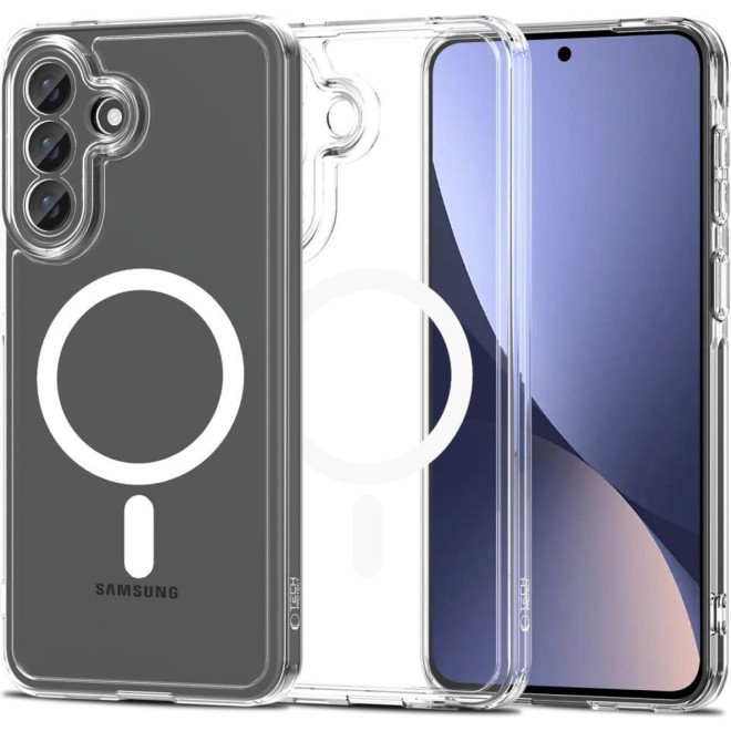 Θήκη Samsung Galaxy A57 Tech-Protect FlexAir Hybrid Σκληρή Διάφανη με MagSafe Clear