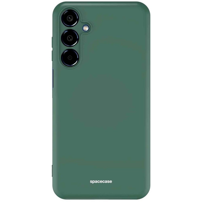 Θήκη Samsung Galaxy M35 - Spacecase Silicone Case Σιλικόνης - Dark Green