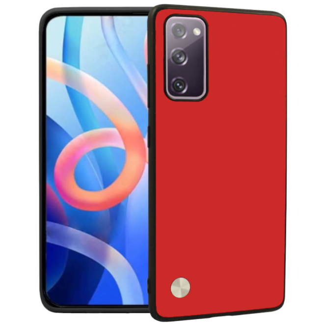 Θήκη Samsung Galaxy S20 FE Bodycell Vegan Cover Σκληρή Red