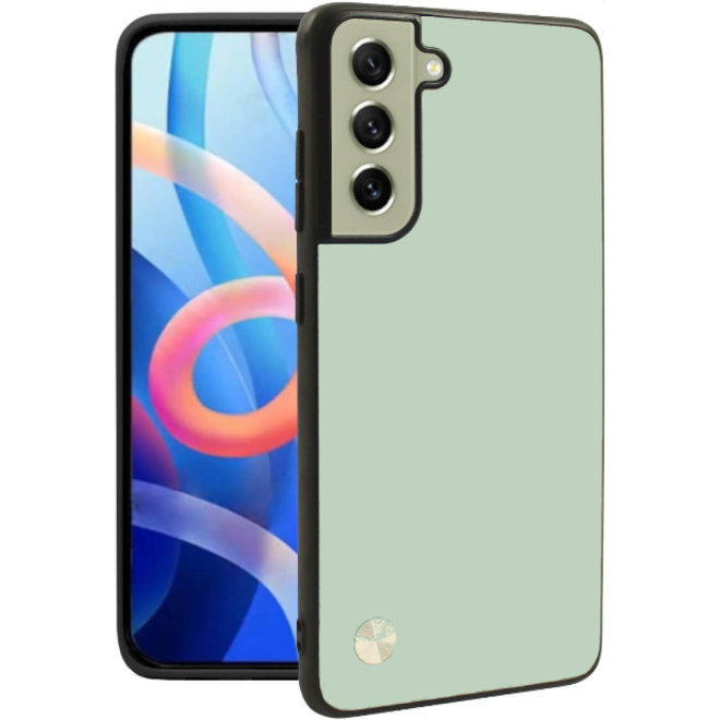 Θήκη Samsung Galaxy S21 FE 5G Bodycell Vegan Cover Σκληρή Light Green