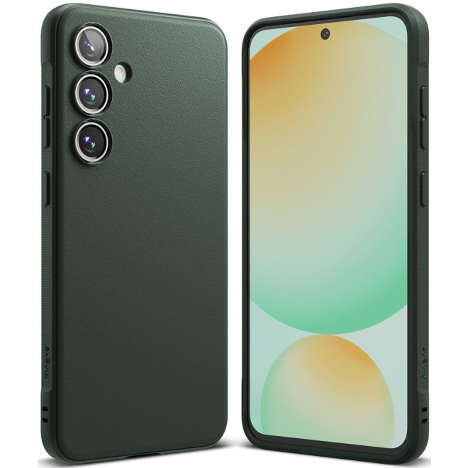 Θήκη Samsung Galaxy S24 FE Ringke Onyx Σιλικόνης Dark Green