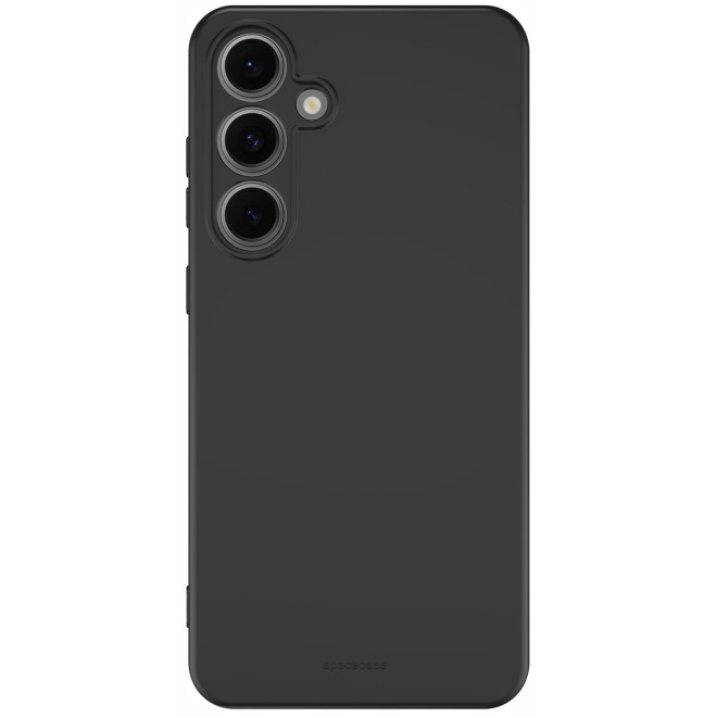 Θήκη Samsung Galaxy S24 FE Spacecase Silicone Case Σιλικόνης Black