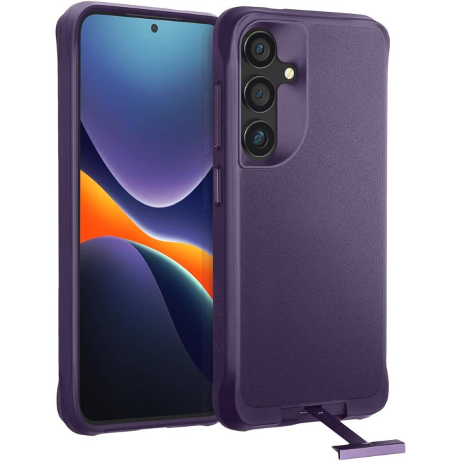 Θήκη Samsung Galaxy S24 Oakshield Σκληρή με KickStand Violet