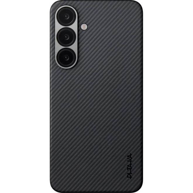 Θήκη Samsung Galaxy S25 Plus Pitaka Ultra-Slim MagEZ Case 6 Aramid Fiber Body με MagSafe 1.00mm 600D - Black / Grey / Twill
