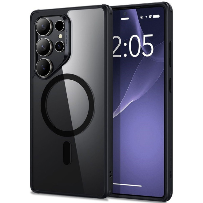 Θήκη Samsung Galaxy S25 Ultra ESR Classic Hybrid HaloLock Ανθεκτική με MagSafe Clear / Black