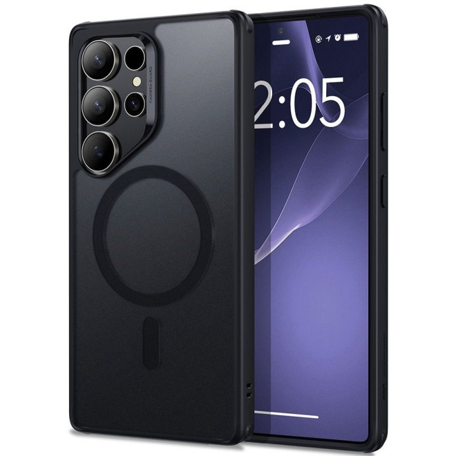 Θήκη Samsung Galaxy S25 Ultra ESR Classic Hybrid HaloLock Ανθεκτική με MagSafe Frosted Black