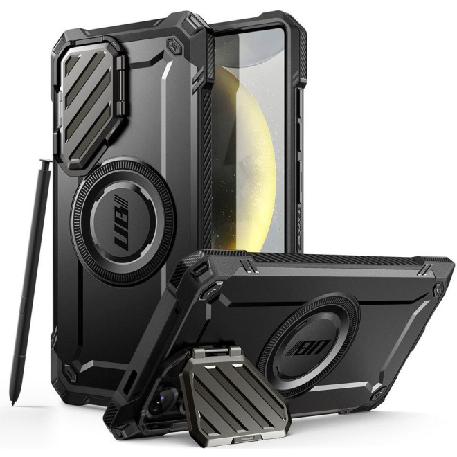 Θήκη Samsung Galaxy S25 Ultra Supcase Unicorn Beetle XT Mag Ανθεκτική MagSafe με Μεταλλικό Κάλυμμα για την Κάμερα Black