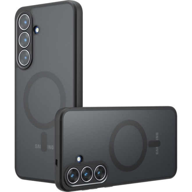Θήκη Samsung Galaxy S26 FE Techsuit PureFrost Σκληρή Ημιδιάφανη με MagSafe Frosted Black