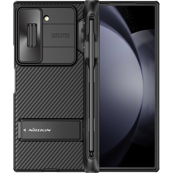 Θήκη Samsung Galaxy Z Fold6 Nillkin CamShield Fold Case με Κάλυμμα Κάμερας / Υποδοχή S Pen & KickStand Black