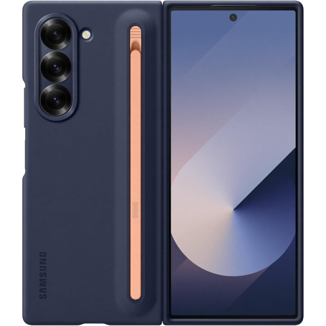 Θήκη Samsung Galaxy Z Fold6 Official Samsung S-Pen Case Σκληρή με S Pen Navy