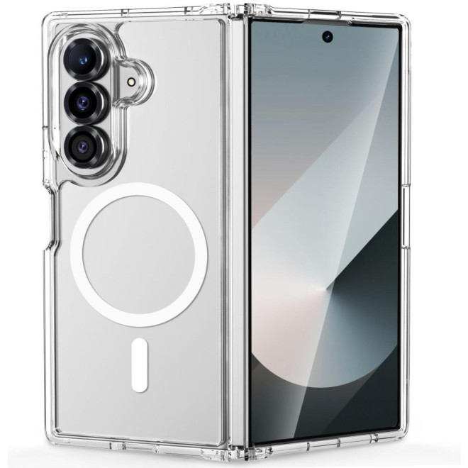 Θήκη Samsung Galaxy Z Fold8 Ultra Tech-Protect FlexAir Hybrid Σκληρή Διάφανη με MagSafe Clear