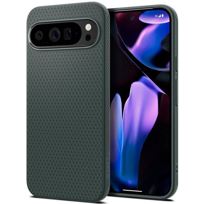 Θήκη Σιλικόνης - Google Pixel 9 Pro XL - Spigen Liquid Air - Abyss Green