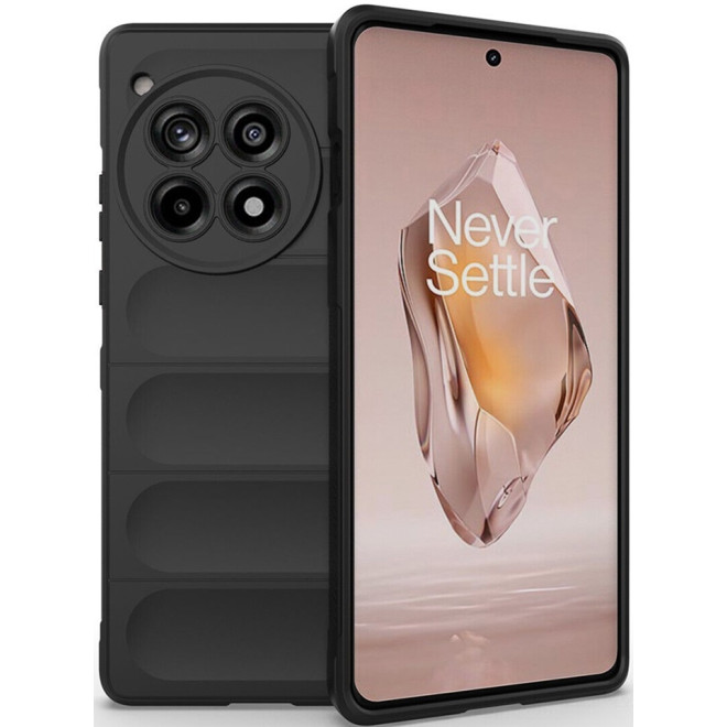 Θήκη Σιλικόνης - OnePlus 12R - Techsuit Magic Shield - Black 