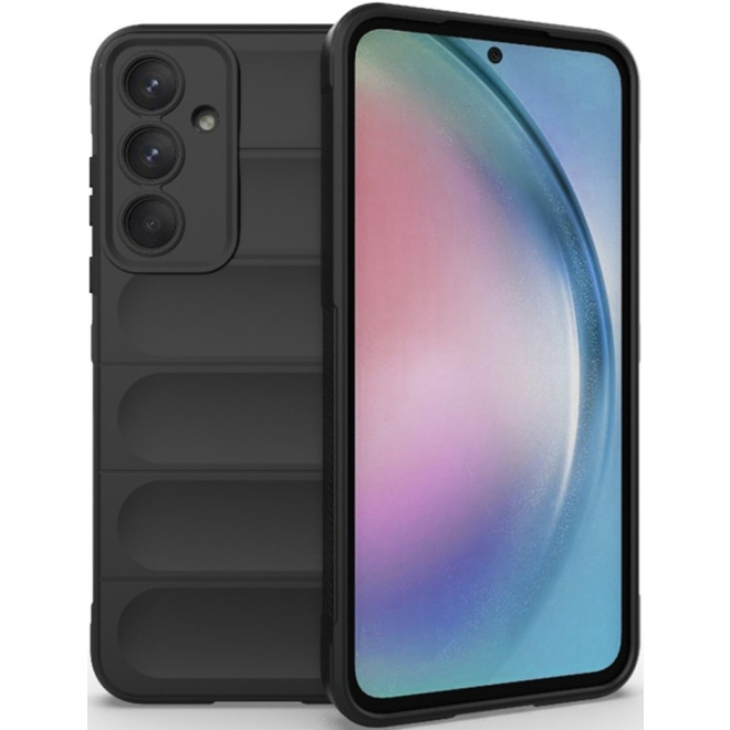 Θήκη Σιλικόνης - Samsung Galaxy A55 - Techsuit Magic Shield - Black 