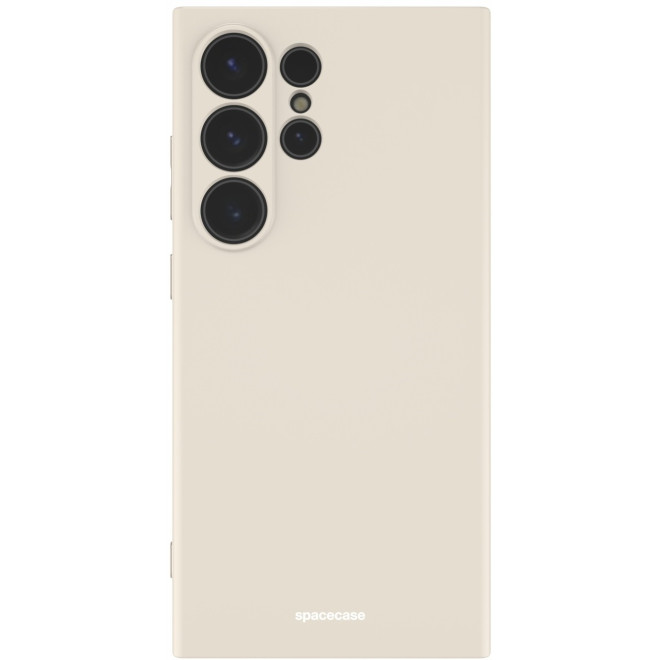 Θήκη Σιλικόνης - Samsung Galaxy S24 Ultra - Spacecase Silicone Case - Bone