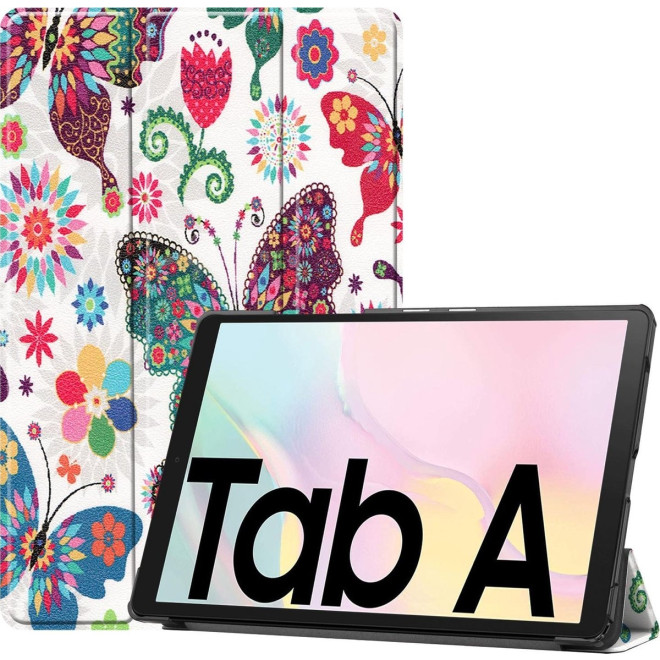 Θήκη Tri-Fold Book Case - Samsung Galaxy Tab A7 10.4" 2022 / 2020 - Butterflies 