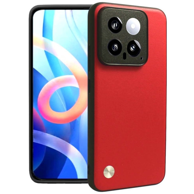 Θήκη Xiaomi 14 - Bodycell Vegan Cover Σκληρή - Red