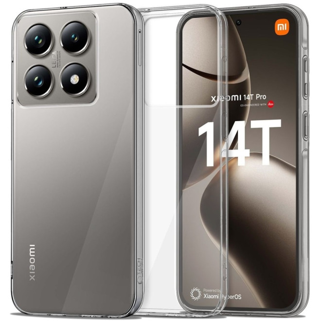 Θήκη Xiaomi 14T Pro Tech-Protect FlexAir Hybrid Σκληρή Διάφανη Clear
