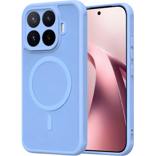 Θήκη Xiaomi 17T Techsuit HaloFrost II MagSafe Σκληρή Ημιδιάφανη με MagSafe Sky Blue