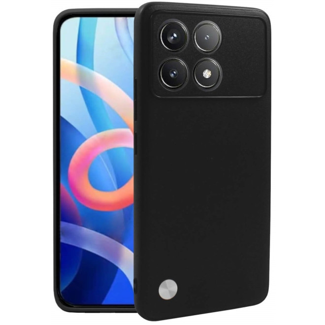 Θήκη Xiaomi Poco F6 Pro Bodycell Vegan Cover Σκληρή Black