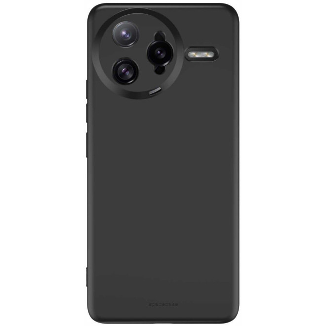 Θήκη Xiaomi Poco F7 Ultra Spacecase Silicone Case Σιλικόνης Black